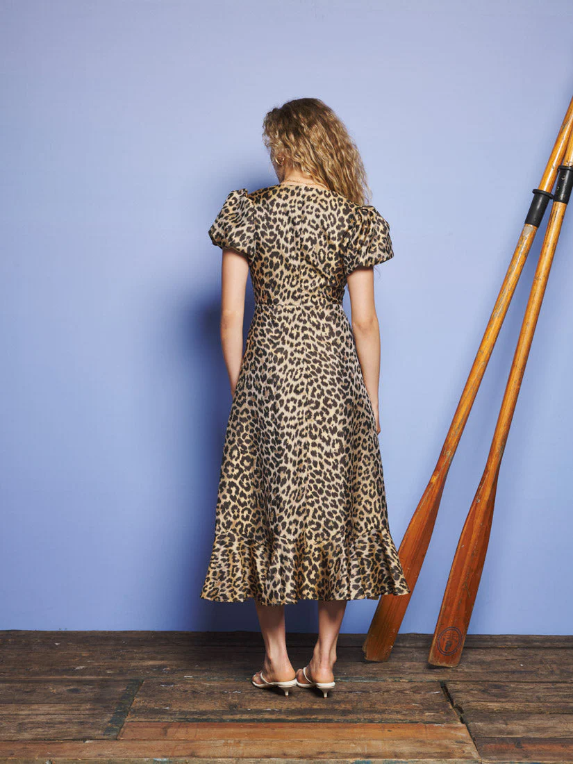 Brooke Jacquard Midi Dress - Image 3