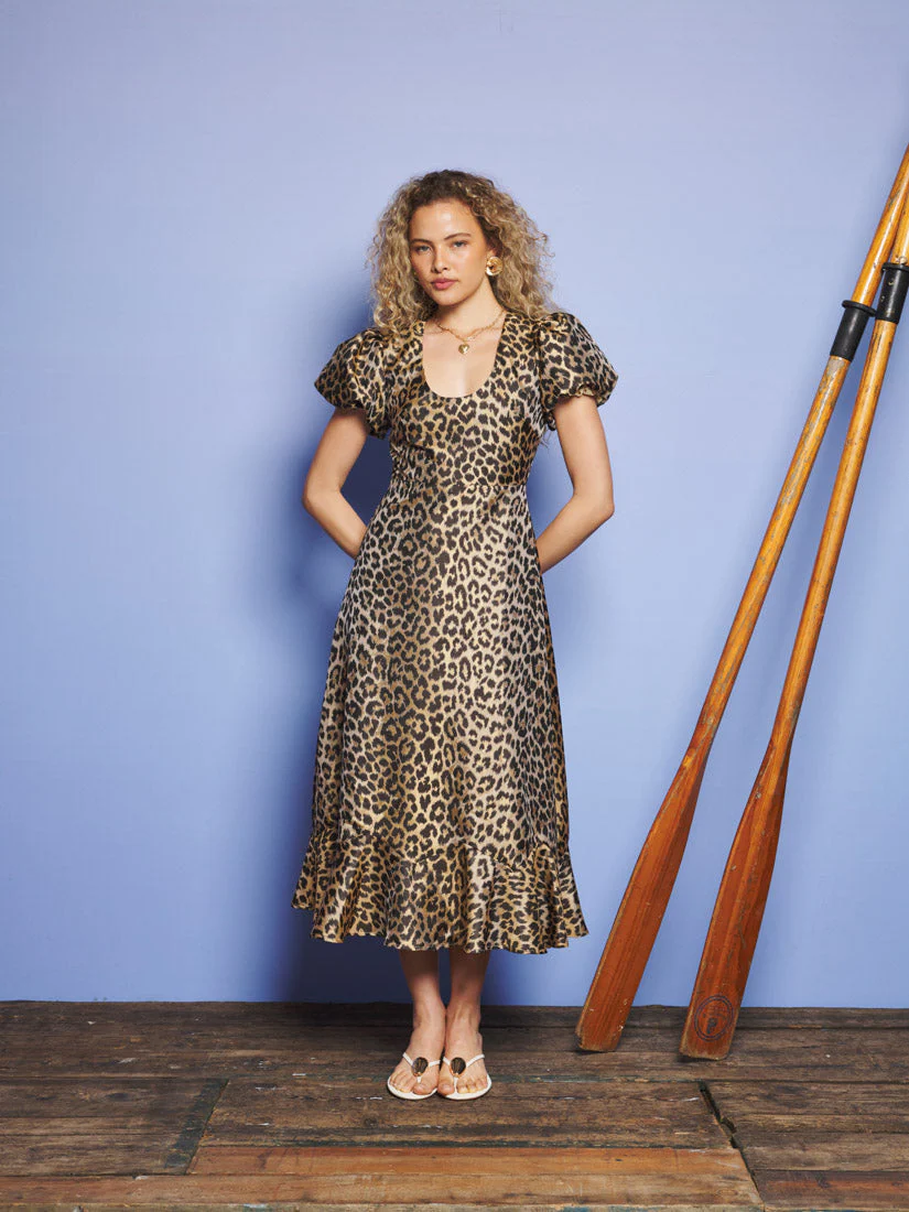 Brooke Jacquard Midi Dress - Image 4