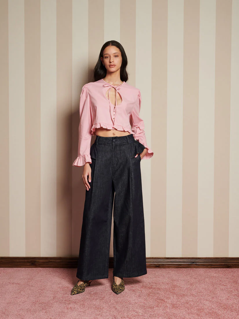 Candle Jewel Tie Top - Image 4