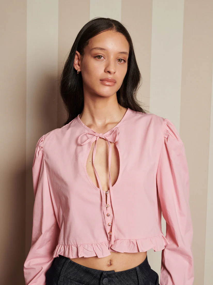 Candle Jewel Tie Top - Image 5