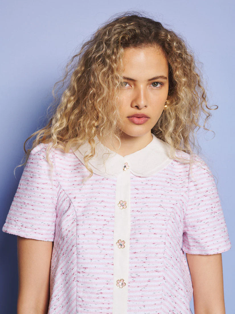 Glisten Tweed Top - Image 5