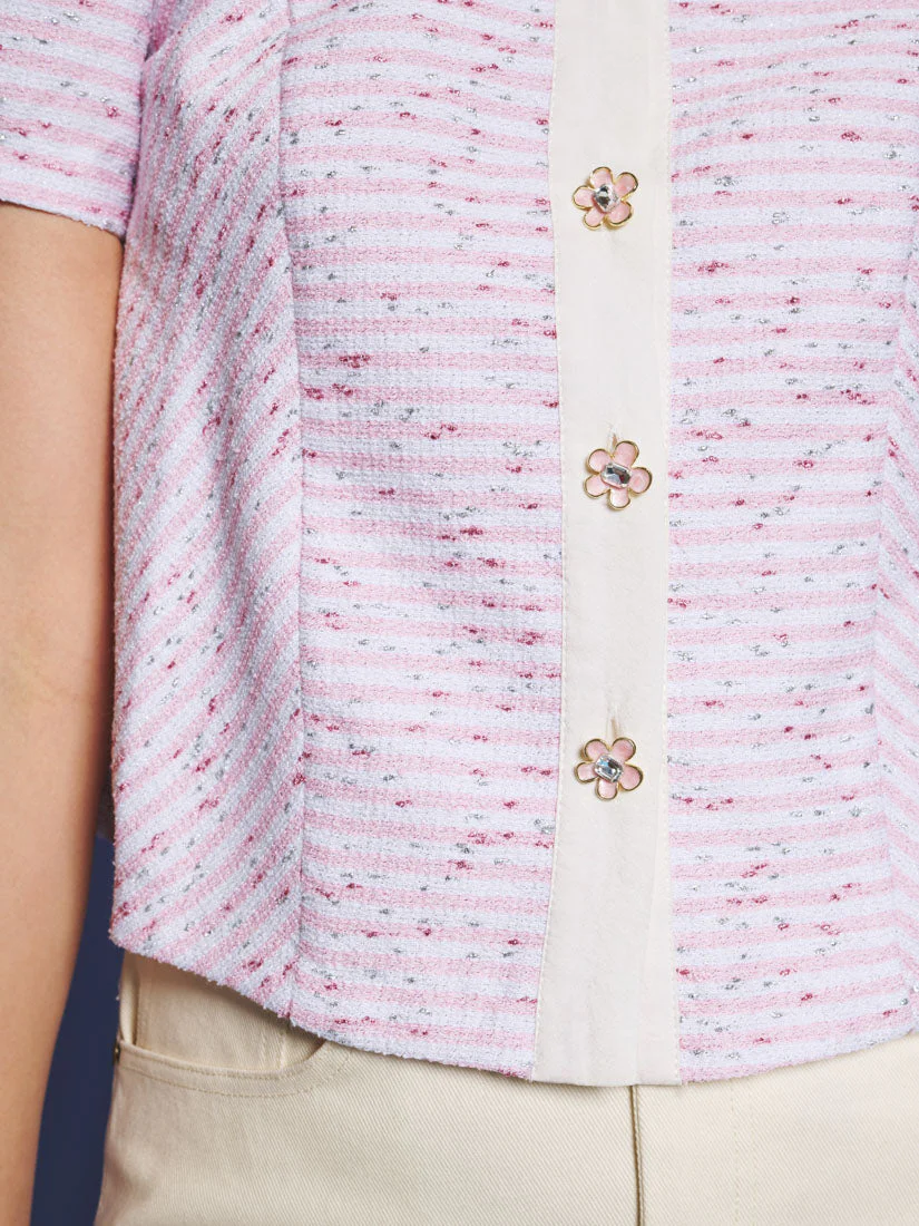 Glisten Tweed Top - Image 6