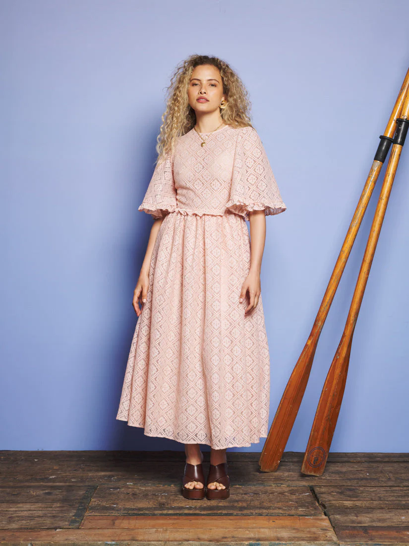 Reflections Lace Maxi Dress - Image 4