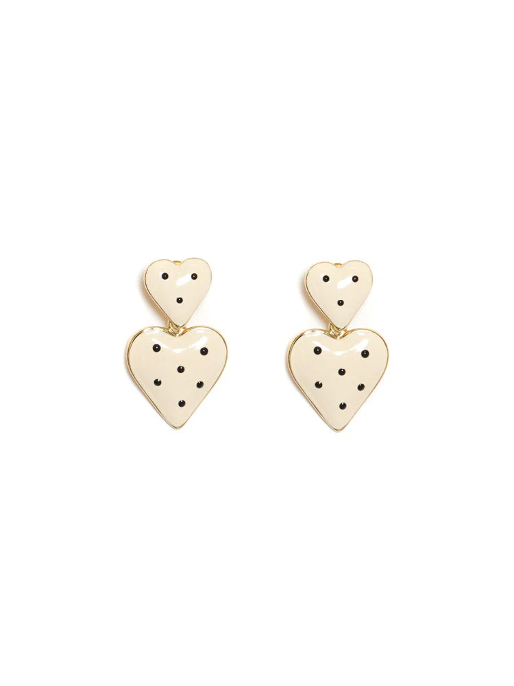Renée Heart Earrings - Image 3