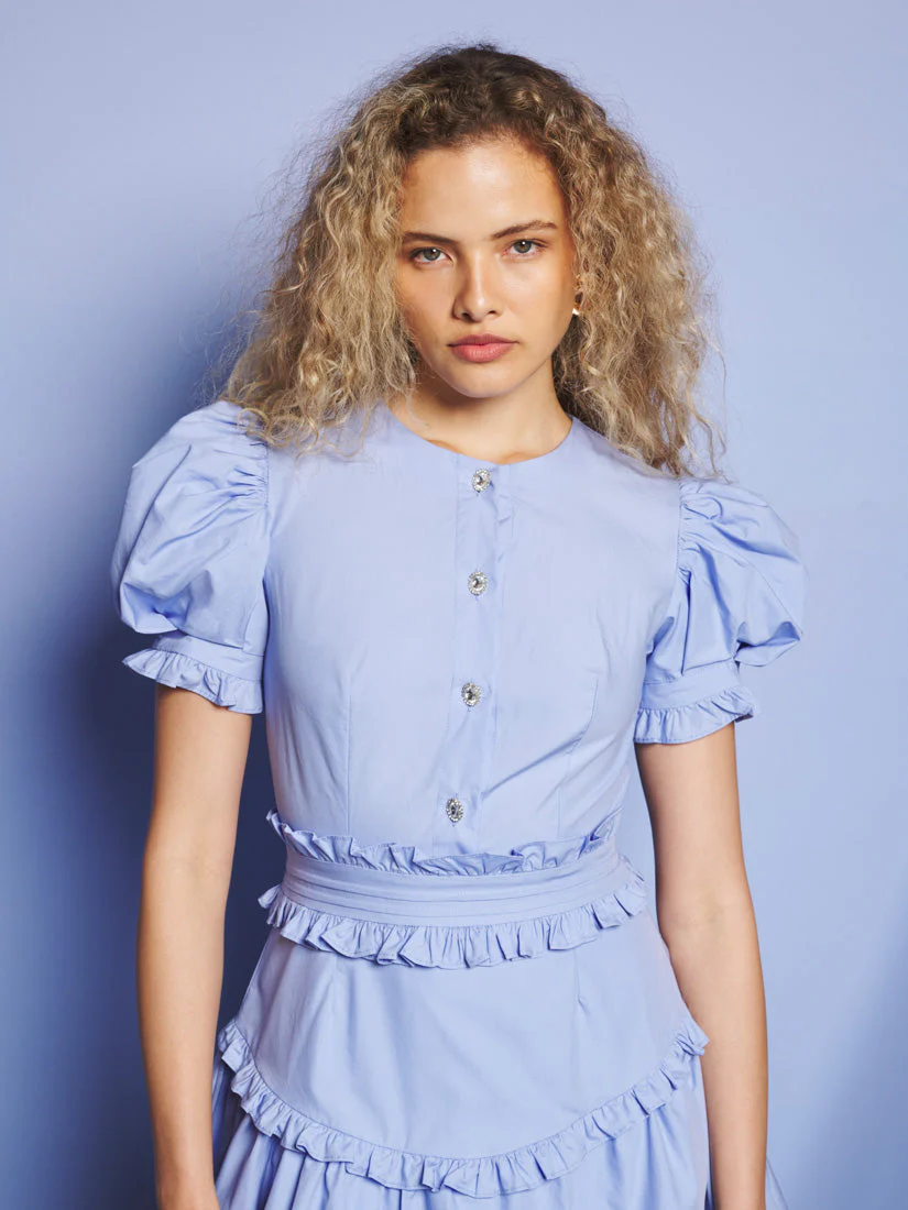 Skye Ruffle Mini Dress - Image 5