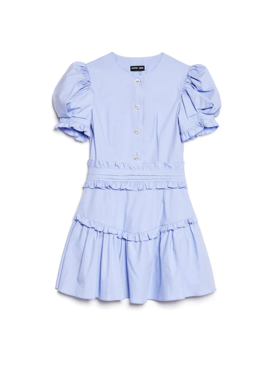 Skye Ruffle Mini Dress - Image 7