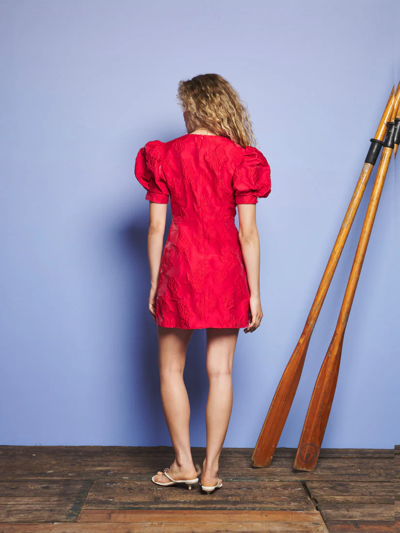 Tansy Jacquard Mini Dress - Image 3